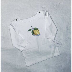 2T NWT Janie & Jack Lemon Top